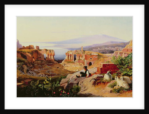 Taormina by Edward Lear