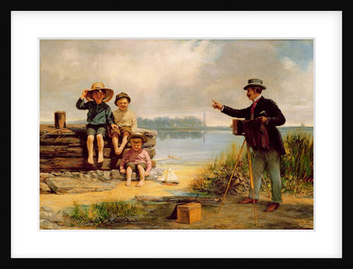 The Photographer, 1895 by Alfred Boisseau