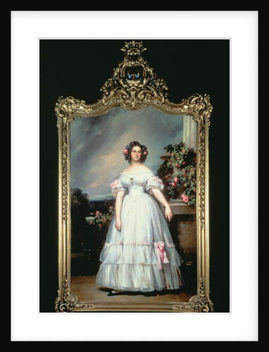 Portrait of HRH Princess Marie Clementine of Orleans, 1832 by Franz Xaver Winterhalter