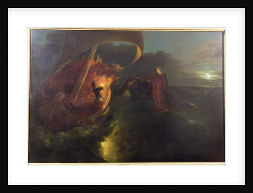 Christ walking on the Sea of Galilee by Francis Danby