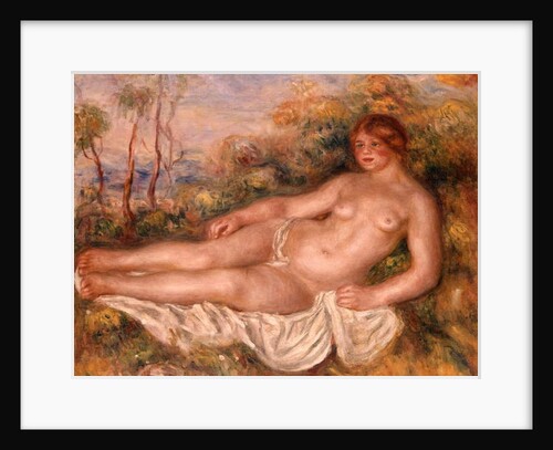 The Reclining Bather 1906 by Pierre Auguste Renoir