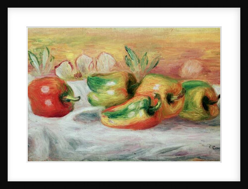 Pimientos, 1912 by Pierre Auguste Renoir