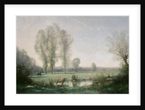 Morning mist, 1860 by Jean Baptiste Camille Corot