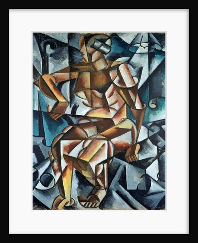 Seated Figure, 1914-15 by Lyubov Sergeevna Popova