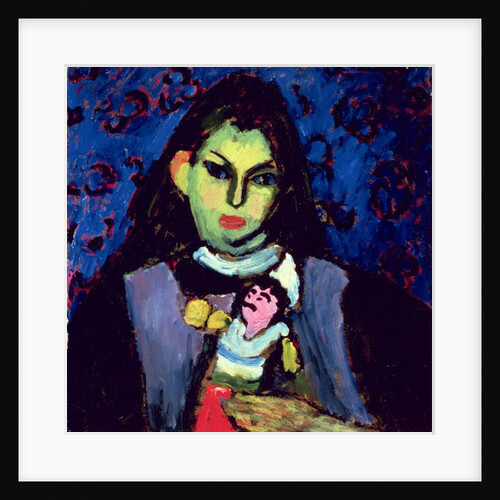 Girl with Doll, 1910 by Alexej von Jawlensky