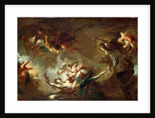 St. John Nepomuk being Taken up to Heaven by Franz Anton Maulbertsch