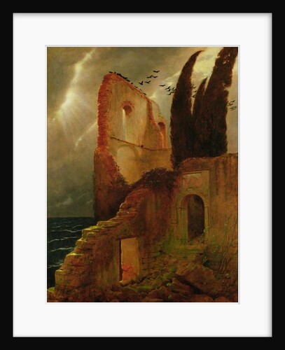 Ruin by the Sea, 1881 by Arnold Bocklin
