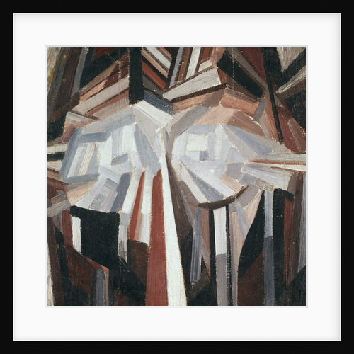 Cubist Head, 1914-15 by Alexander Bogomazov
