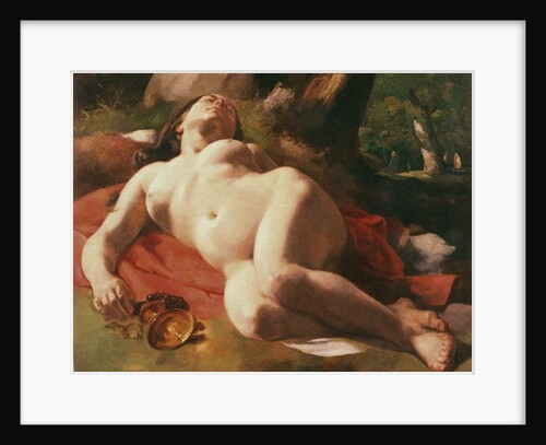 La Bacchante, c.1844-47 by Gustave Courbet