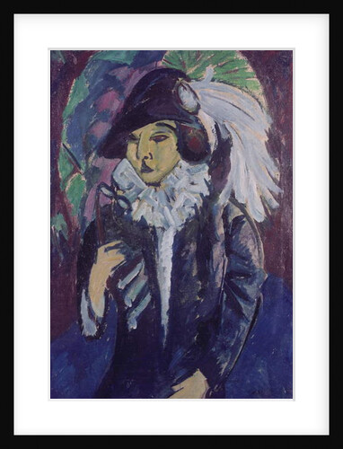 Lady in the Park, 1912 by Ernst Ludwig Kirchner