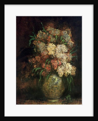 Vase of Flowers, c.1870-75 by Adolphe Joseph Thomas Monticelli