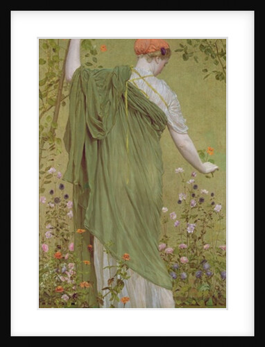 A Garden, 1869 by Albert Joseph Moore