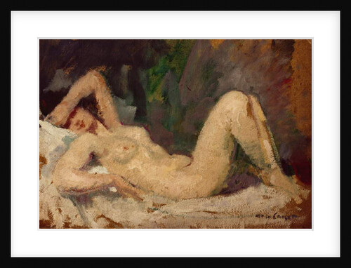 Reclining Nude by Mary Stevenson Cassatt