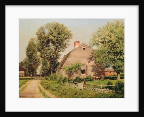 Old Homestead on the Turnpike, c.1889 by Henry Pember Smith