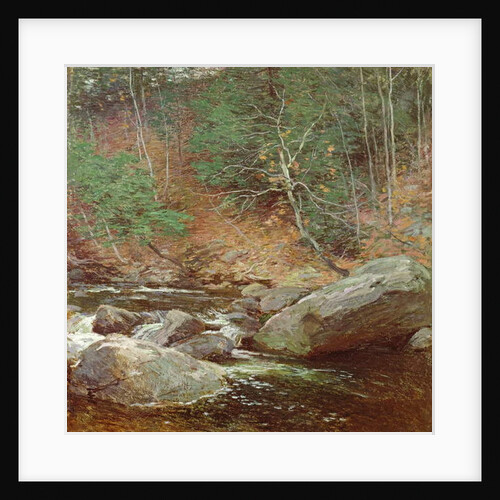 The Trout Pool, November, 1910 by Willard Leroy Metcalf