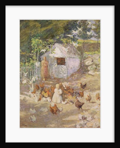 Barnyard, c.1890-1900 by John Henry Twachtman