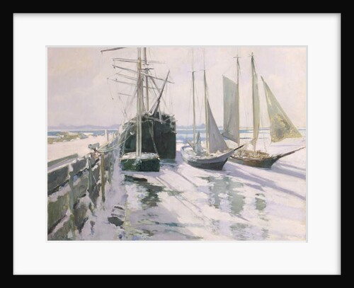 Connecticut Shore, Winter, c.1893 by John Henry Twachtman