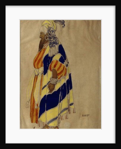 Costume design for the ballet 'Islamey' by Mily Balakirev by Leon Bakst