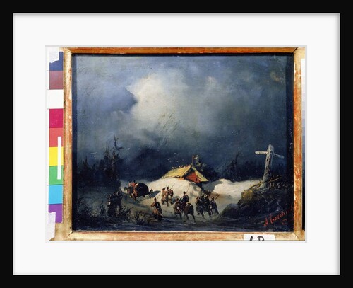 Decembrist Exiles in Finland, 1825 by Aleksei Petrovich Bogolyubov