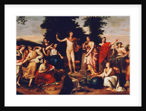 Apollo and the Three Graces, c.1750-60 by Anton Raphael Mengs