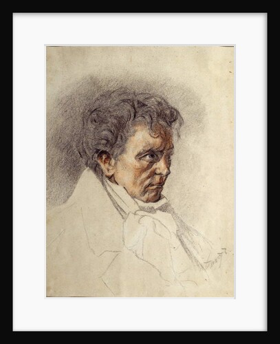 Portrait of Ludwig van Beethoven by Leon Bakst