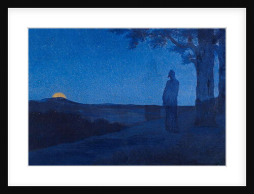 The Solitude of Christ, 1897 by Alphonse Osbert