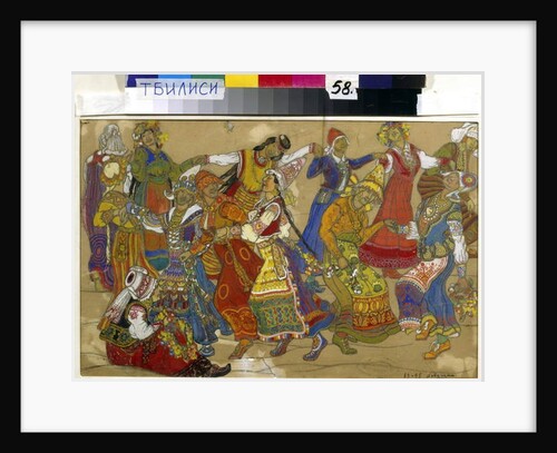 Preparatory design for Peer Gynt by Henrik Ibsen by Nicholas Roerich
