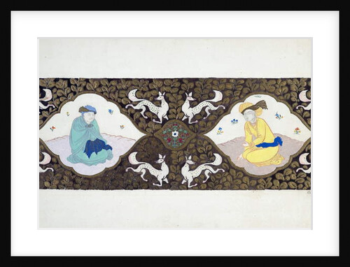 Preparatory design for the ballet 'Ishtar' by Bohuslav Martinu, 1922 by Leon Bakst