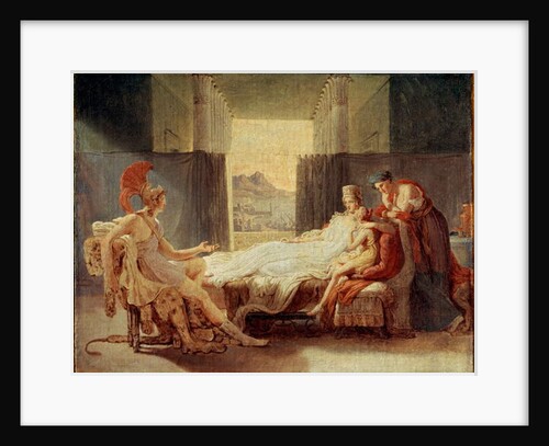 Sketch for Aeneas Telling Dido the Misfortunes of Troy, before 1813 by Baron Pierre-Narcisse Guerin