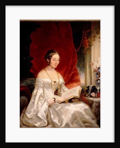 Portrait of Princess Maria Ivanovna Kotschubei, nee Baryatinskaya, 1842 by Christina Robertson