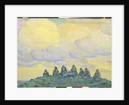 The Great Sacrifice: decor for the ballet 'The Rite of Spring' by Igor Stravinsky, 1910 by Nicholas Roerich