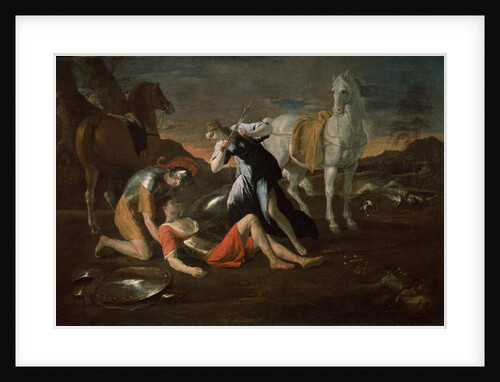 Tancred and Erminia, 1631 by Nicolas Poussin