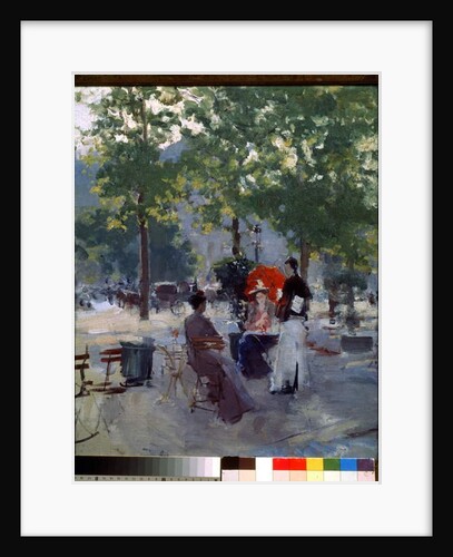 Cafe at Paris, c.1890 by Konstantin Alekseevich Korovin