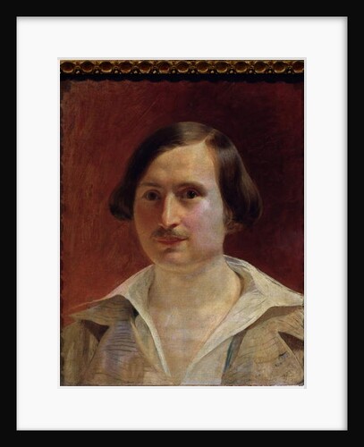 portrait of the Author Nikolai Gogol, 1840 by Fyodor Antonovich Moller
