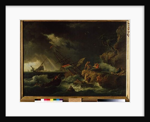 Storm at the sea, c.1740 by Claude Joseph Vernet