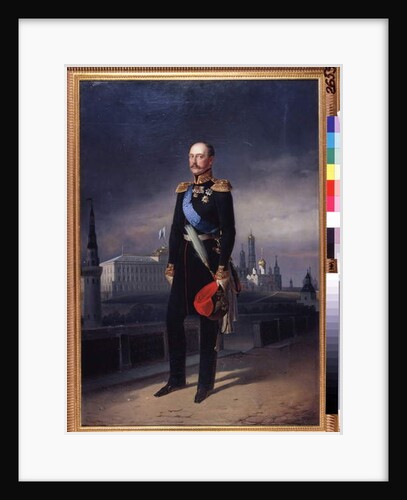 Portrait of Emperor Nicholas I, 1856 by Yegor Bottman