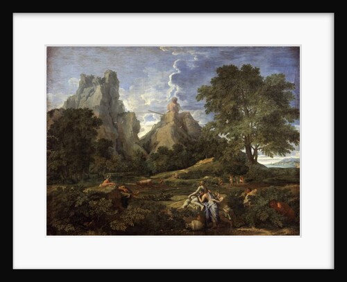 Landscape with Polyphemus, 1649 by Nicolas Poussin