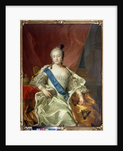 Portrait of Empress Elisabeth Petrovna, 1760 by Carle van Loo