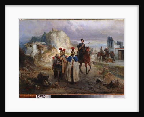 The Captive French Men In 1814, 1885 by Bogdan Willewalde