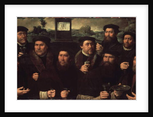 Group Portrait of the Amsterdam Shooting Corporation, 15th century by Dirk Jacobsz