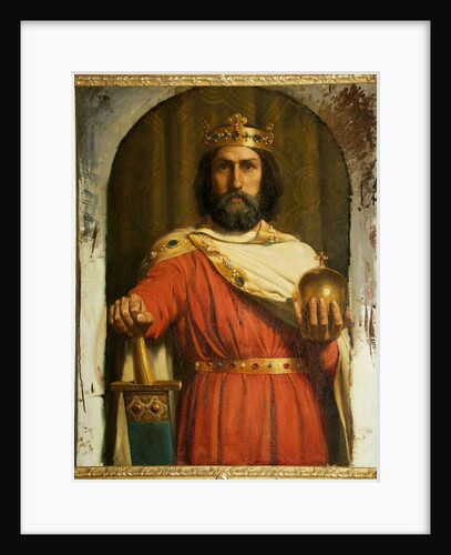 Charles the Great, King of the Franks, c.1840 by Jean-Louis Ernest Meissonier