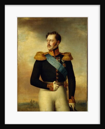 Portrait of Emperor Nicholas I, 1843 by Wilhelm August Golicke