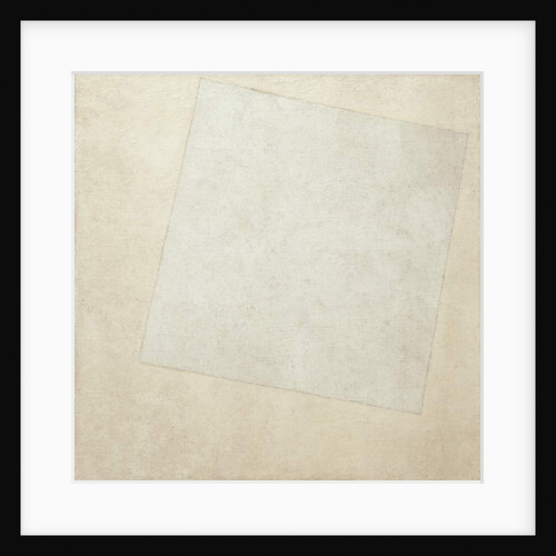 Suprematist Composition: White on White, 1918 by Kazimir Severinovich Malevich