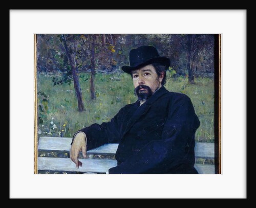 Portrait of the Painter Nikolai Alexandrovich Yaroshenko, 1897 by Mikhail Vasilievich Nesterov