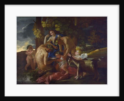 The Nurture of Bacchus, c.1628-29 by Nicolas Poussin