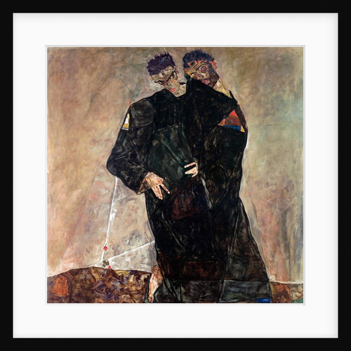 The Hermits, 19th century by Egon Schiele