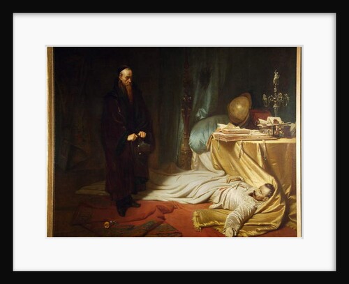 Baptiste Seni by the Dead Body of Wallenstein by Karl Theodor von Piloty
