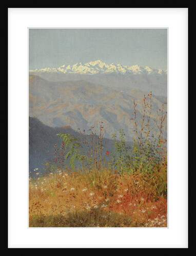 Sunset in the Himalayas, 1879 by Vasili Vasilievich Vereshchagin