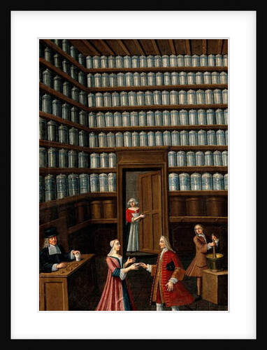 Pharmacy, 1700 by Anonymous Anonymous