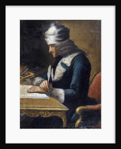 Portrait of Voltaire, 18th century by Jean Huber